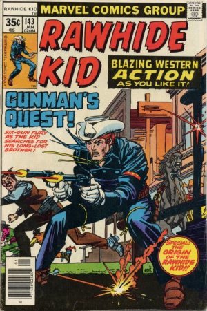 The Rawhide Kid 143 - Gunman's Quest!