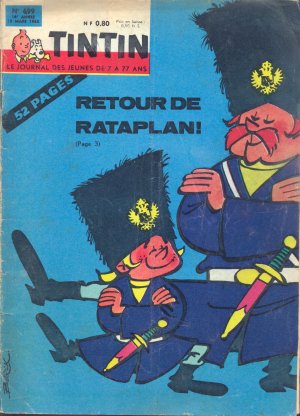 Tintin : Journal Des Jeunes De 7 A 77 Ans 699