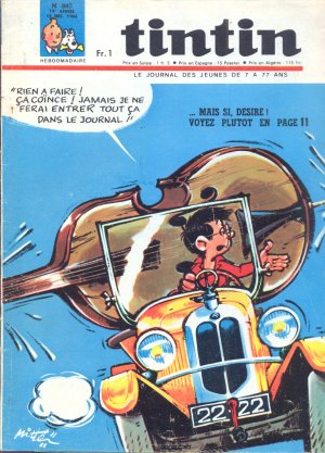 Tintin : Journal Des Jeunes De 7 A 77 Ans 947