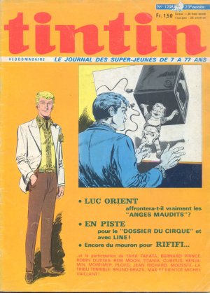 Tintin : Journal Des Jeunes De 7 A 77 Ans 1208