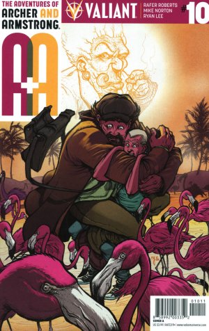 couverture, jaquette A+A - Les aventures d’Archer et Armstrong 10 Issues V1 (2016 - 2017) (Valiant Comics) Comics