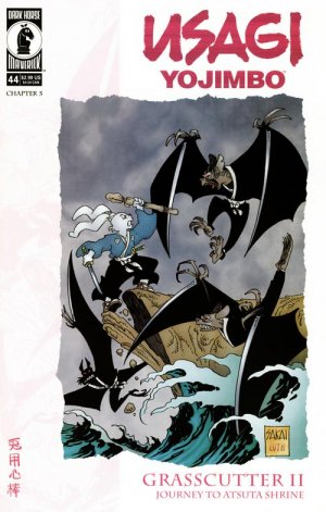 couverture, jaquette Usagi Yojimbo 44  - Grasscutter II, Chapter 5: The Feel of SaltIssues V3 (1996 - 2012) (Dark Horse Comics) Comics