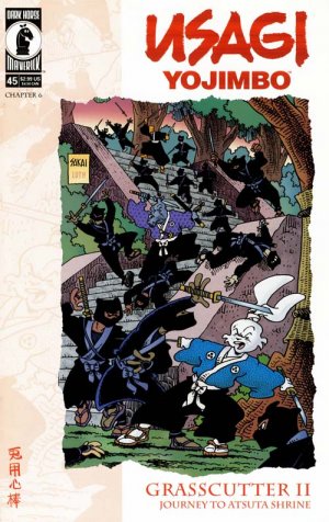 couverture, jaquette Usagi Yojimbo 45  - Grasscutter II, Chapter 6: In the Realm of the SensesIssues V3 (1996 - 2012) (Dark Horse Comics) Comics