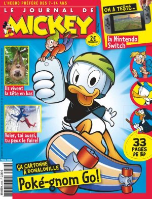 couverture, jaquette Le journal de Mickey 3376  (Disney) Magazine