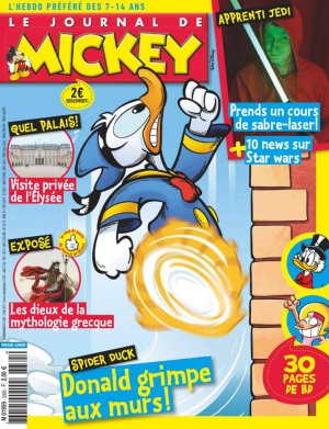 couverture, jaquette Le journal de Mickey 3385  (Disney) Magazine