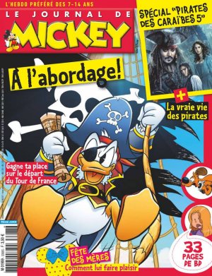 couverture, jaquette Le journal de Mickey 3388  (Disney) Magazine