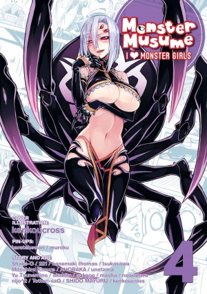 couverture, jaquette Monster Musume no Iru Nichijou - 4-koma Anthology 4  (Seven Seas) Manga
