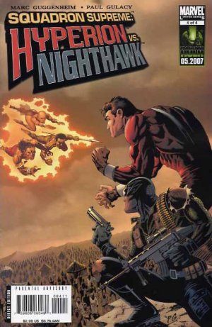 Squadron Supreme - Hyperion vs. Nighthawk 4