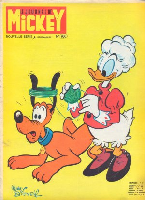 couverture, jaquette Le journal de Mickey 960  (Disney) Magazine