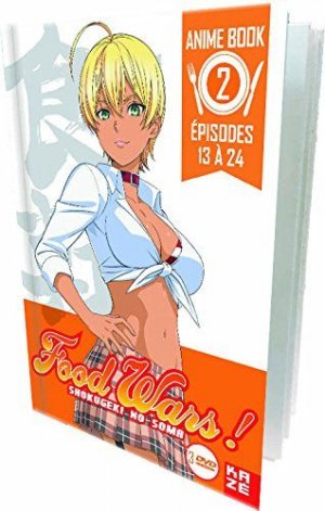 couverture, jaquette Food wars 2 Anime Book DVD (Kaze) Série TV animée