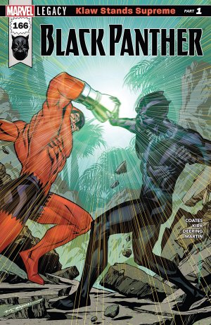 couverture, jaquette Black Panther 166  - Klaw Stands Supreme part 1Issues V6 (2016 - 2018) (Marvel) Comics