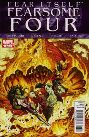 Fear Itself - Fearsome Four # 4 Issues (2011)
