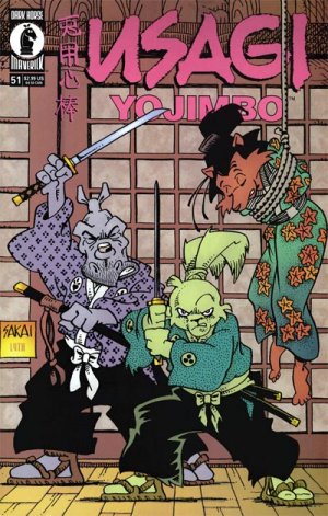 couverture, jaquette Usagi Yojimbo 51  - The Shrouded Moon, Part 2Issues V3 (1996 - 2012) (Dark Horse Comics) Comics