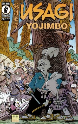 couverture, jaquette Usagi Yojimbo 58  - Crows, Part 2Issues V3 (1996 - 2012) (Dark Horse Comics) Comics
