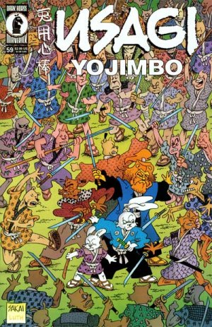 couverture, jaquette Usagi Yojimbo 59  - Crows, Part 3Issues V3 (1996 - 2012) (Dark Horse Comics) Comics