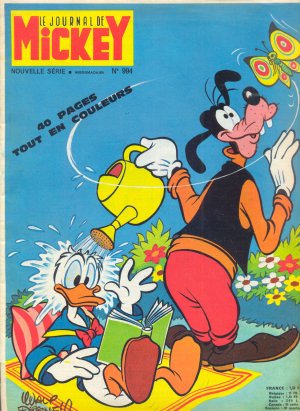 couverture, jaquette Le journal de Mickey 994  (Disney) Magazine
