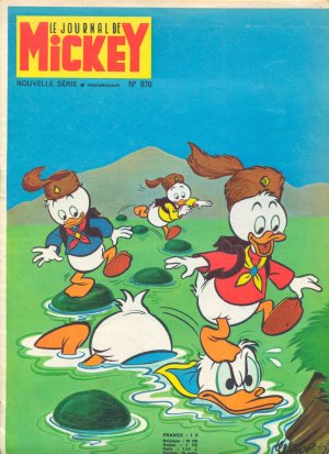 couverture, jaquette Le journal de Mickey 970  (Disney) Magazine