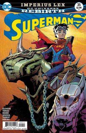couverture, jaquette Superman 35  - Imperius Lex Part 3 : World of FlameIssues V4 (2016 - 2018) (DC Comics) Comics