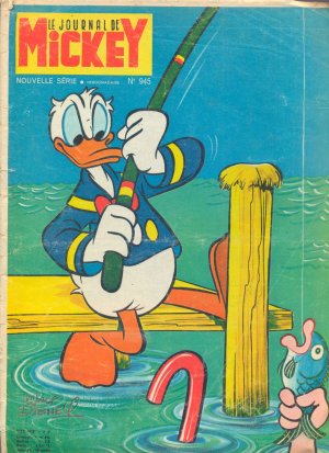 couverture, jaquette Le journal de Mickey 945  (Disney) Magazine
