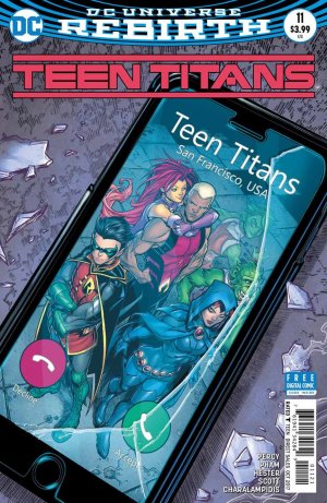 Teen Titans 11 - Blood of the Manta Finale (Variant Cover)