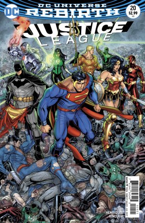 Justice League 20 - 20 - cover #2