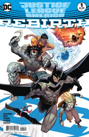 Justice League of America - Rebirth 1 - 1 - cover #2