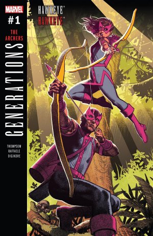 Generations - Hawkeye And Hawkeye # 1 Issue (2017)