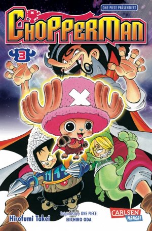 couverture, jaquette Chopperman 3  (Carlsen manga) Manga