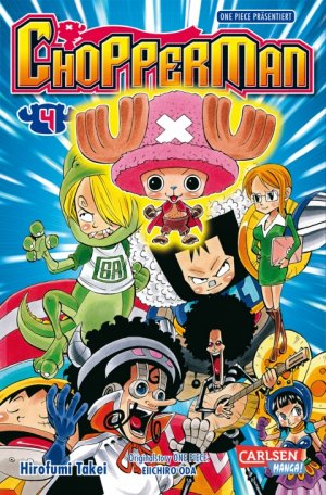 couverture, jaquette Chopperman 4  (Carlsen manga) Manga