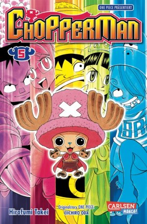 couverture, jaquette Chopperman 5  (Carlsen manga) Manga