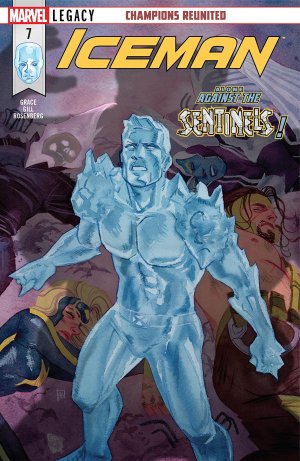 couverture, jaquette Iceman 7 Issues V3 (2017 - 2018) (Marvel) Comics