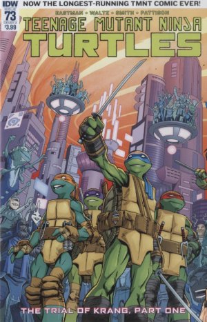 couverture, jaquette Les Tortues Ninja 73  - The Trial of Krang, Part OneIssues V5 (2011 - ongoing) (IDW Publishing) Comics