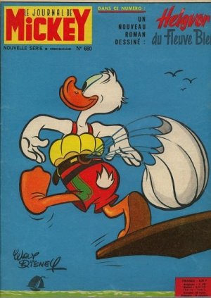 couverture, jaquette Le journal de Mickey 680  (Disney) Magazine