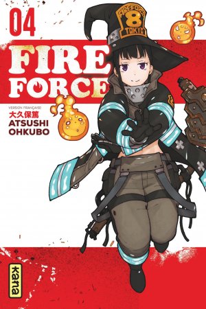 couverture, jaquette Fire force 4  (kana) Manga
