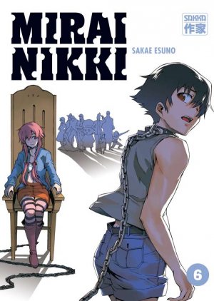 couverture, jaquette Mirai Nikki 6  (casterman manga) Manga