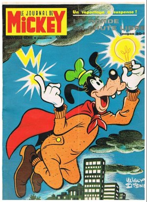 couverture, jaquette Le journal de Mickey 1060  (Disney) Magazine