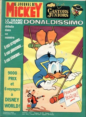 couverture, jaquette Le journal de Mickey 1206  (Disney) Magazine