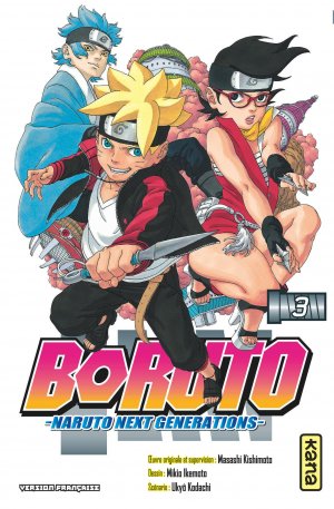 couverture, jaquette Boruto 3  (kana) Manga
