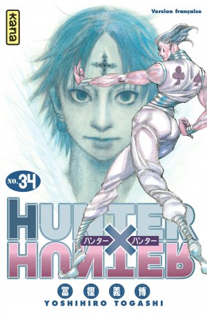 couverture, jaquette Hunter X Hunter 34  (kana) Manga