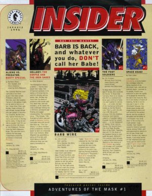 Dark Horse Insider édition Issues V3 (1996 - 1997)