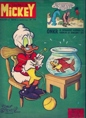 couverture, jaquette Le journal de Mickey 779  (Disney) Magazine