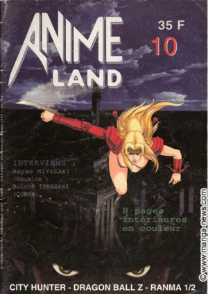 couverture, jaquette Animeland 10  (Anime Manga Presse) Magazine