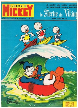 couverture, jaquette Le journal de Mickey 891  (Disney) Magazine