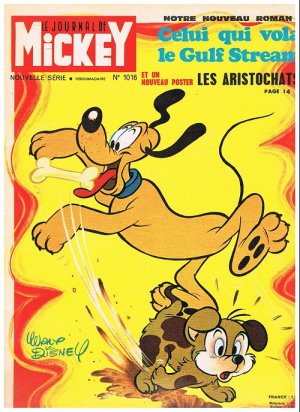 couverture, jaquette Le journal de Mickey 1016  (Disney) Magazine