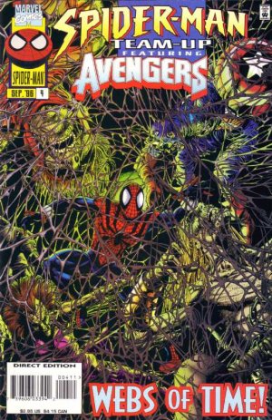 couverture, jaquette Spider-Man - Team-Up 4  - Avengers : Webs of TimeIssues (1995 - 1997) (Marvel) Comics