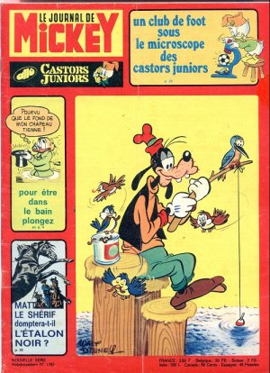 couverture, jaquette Le journal de Mickey 1183  (Disney) Magazine