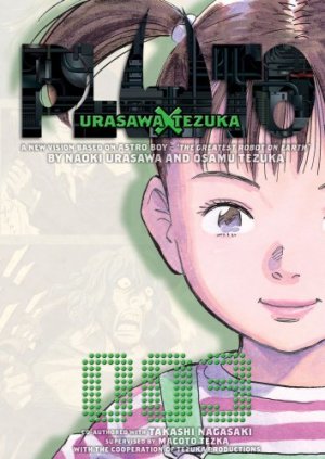 couverture, jaquette Pluto 3 USA (Viz media) Manga