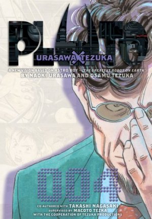 couverture, jaquette Pluto 4 USA (Viz media) Manga