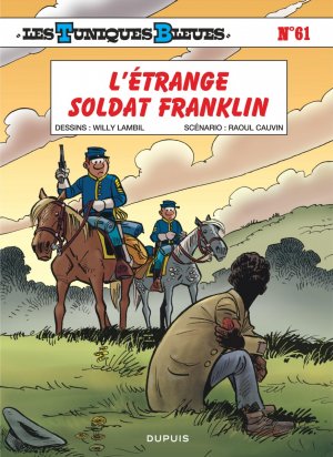 couverture, jaquette Les tuniques bleues 61  - L'étrange soldat Franklin (dupuis) BD