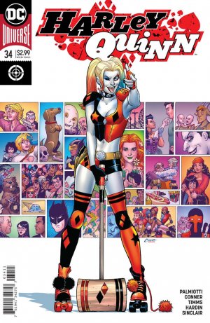 couverture, jaquette Harley Quinn 34  - Time Off for Good Behavior or We Are Outta Here!Issues V3 (2016 - Ongoing) - Rebirth (DC Comics) Comics